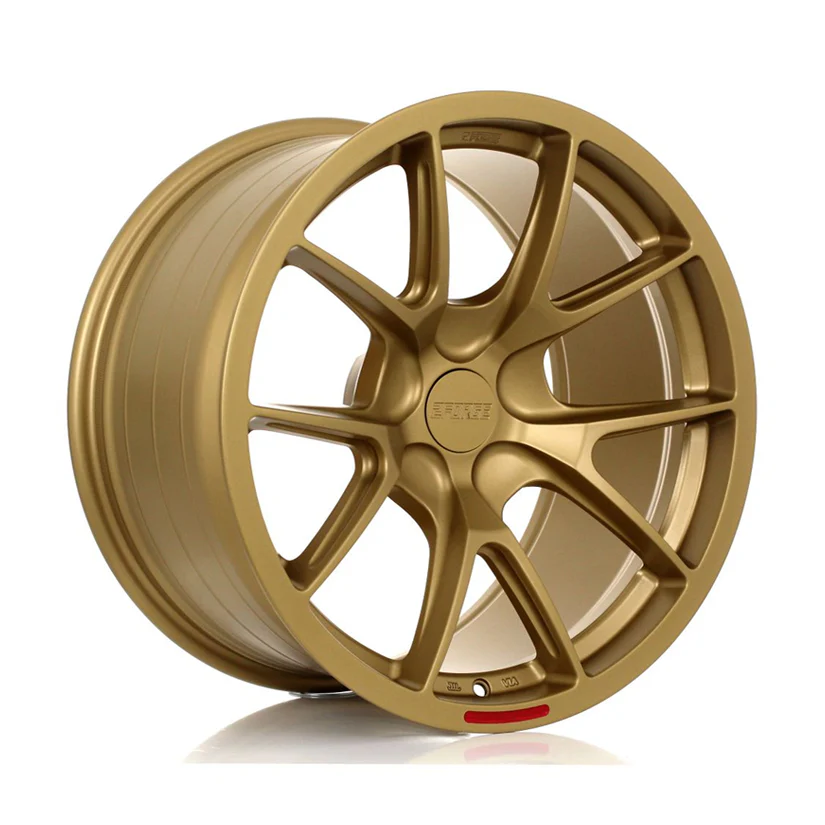 2Forge ZF9 Alloy Wheel 17x8 ET10 To 50 5x100 Matt Gold