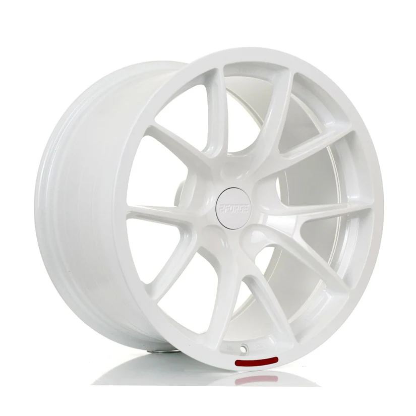 2Forge ZF9 Alloy Wheel 17x9 ET10 To 50 5x115 Gloss White