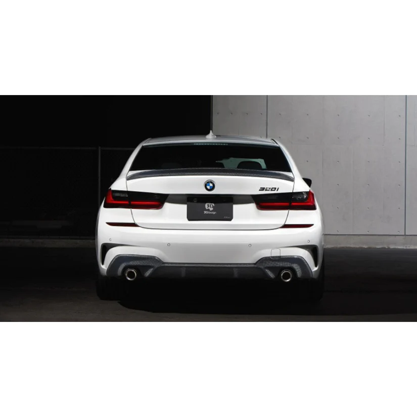 3Ddesign Rear Diffuser BMW 3 Series G20 21 M-Sport - Image 6