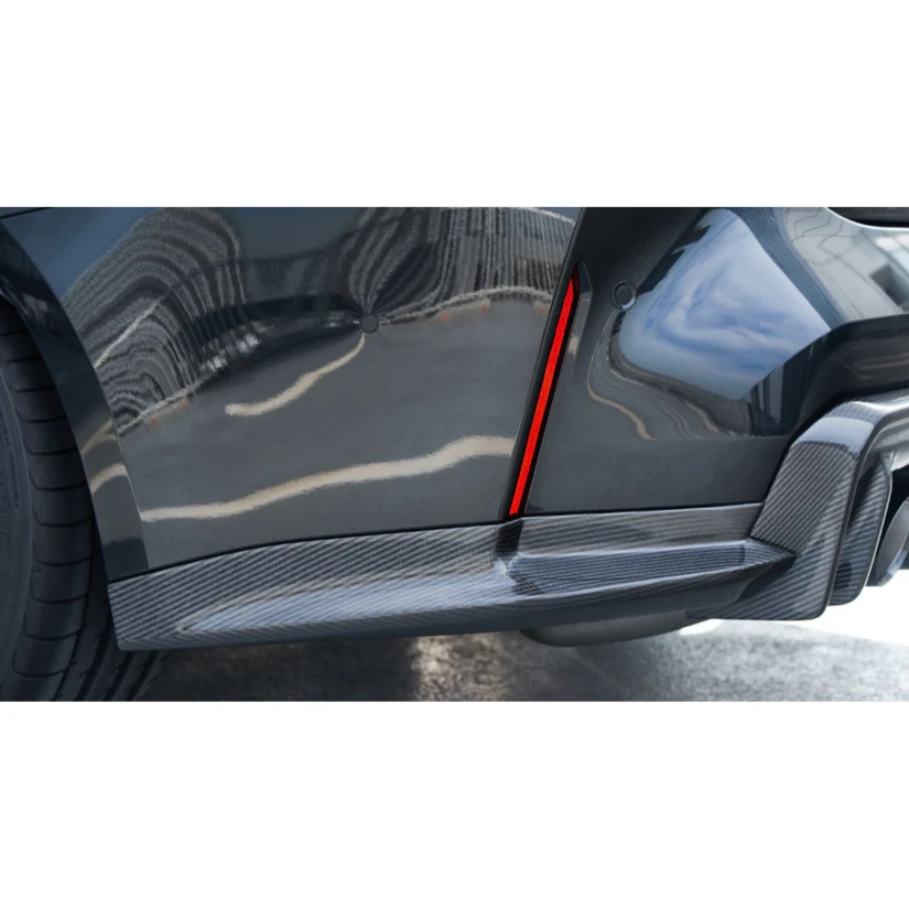 3Ddesign Rear Side Diffuser Extension Carbon Fibre BMW M3 G80 - Image 2