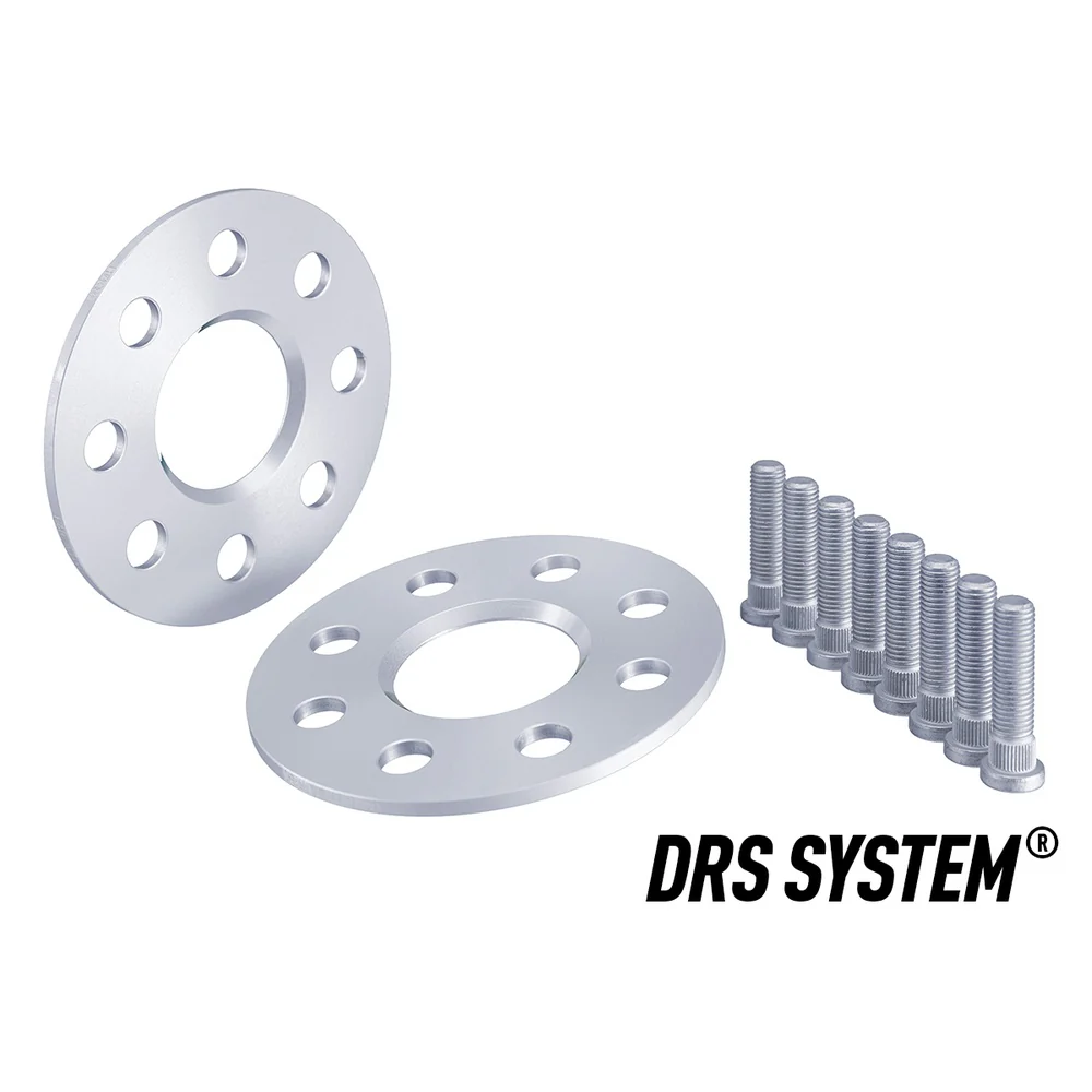 H&R TRAK+ Wheel Spacers Pair 5mm Silver 5x114,3 70mm CB