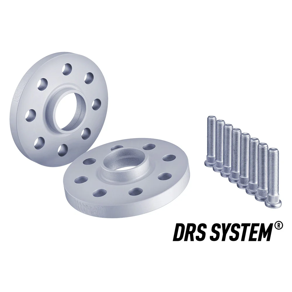 H&R TRAK+ Wheel Spacers Pair 15mm Silver 4x100 54.1mm CB