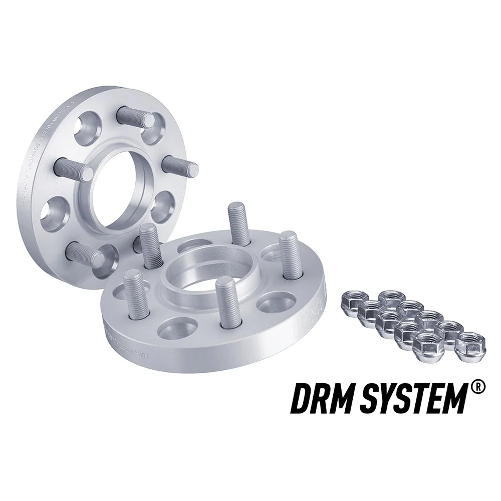 H&R TRAK+ Wheel Spacers Pair 25mm Silver 4x100 54.1mm CB