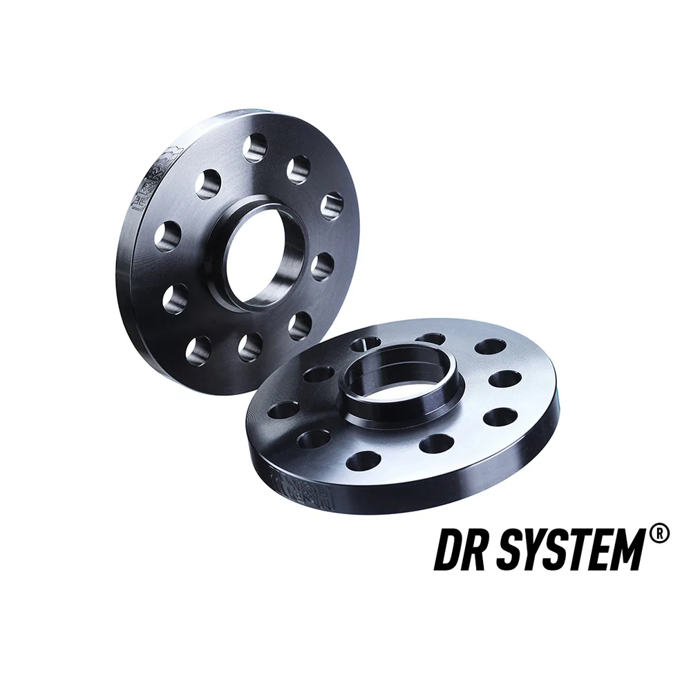 H&R TRAK+ Wheel Spacers Pair 5mm Black 5x130 71.6mm CB
