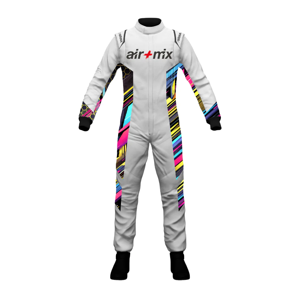 Marina Racewear Air+ Mix FIA 8856-2018 Race Suit Custom Design