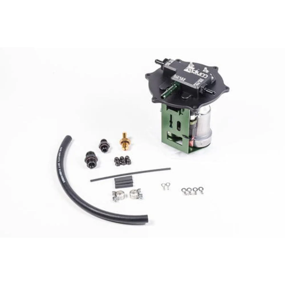 Radium Engineering Fuel Hanger Fits AEM 50-1220 / DW440 Mitsubishi Evo 7-9 - Pumps Not Included
