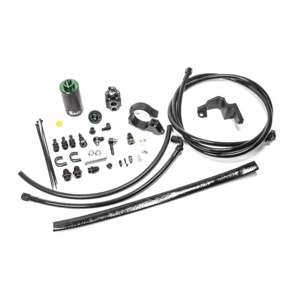 Radium Engineering Mid Fuel Hanger Plumbing Kit Microglass For Chevrolet Corvette 03-08