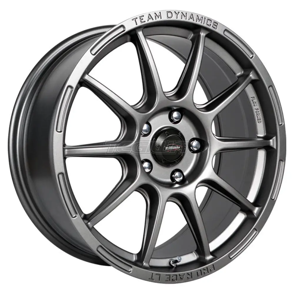 Team Dynamics Pro Race LT Alloy Wheel 19x8.5 ET45 5x112 Matt Gunmetal 73mm CB