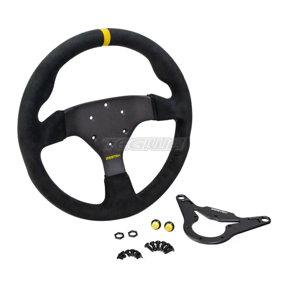 Zestek Racing Carbon Fibre 330mm Steering Wheel - Image 3